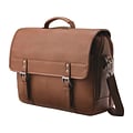 Samsonite Classic Leather Pocket Briefcase, Cognac (126040-1221)