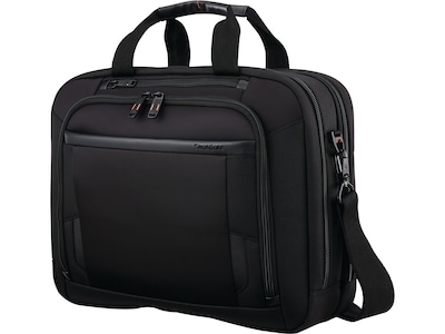 Samsonite Pro Nylon Dual Compartment Briefcase, Black (126357-1041)