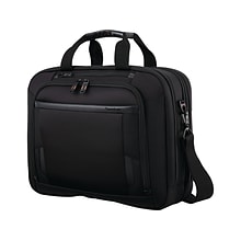 Samsonite Pro Nylon Dual Compartment Briefcase, Black (126357-1041)