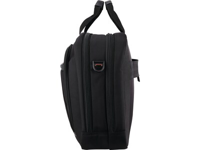 Samsonite Pro Nylon Dual Compartment Briefcase, Black (126357-1041)