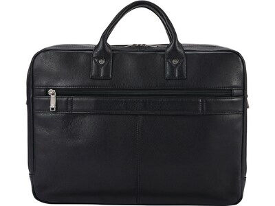 Samsonite Classic Leather Top Loading Briefcase, Black (126039-1041)