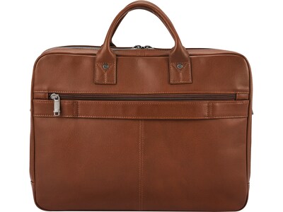 Samsonite Classic Leather Top Loading Briefcase, Cognac (126039-1221)