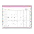 2021 AT-A-GLANCE 17 x 21.75 Desk Pad Calendar, Simplified by Emily Ley, Thin Happy Stripe (EL50-704-21)