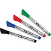 Quartet Premium Dry Erase Markers, Fine Tip, Assorted Inks, 4/Pack (79555)