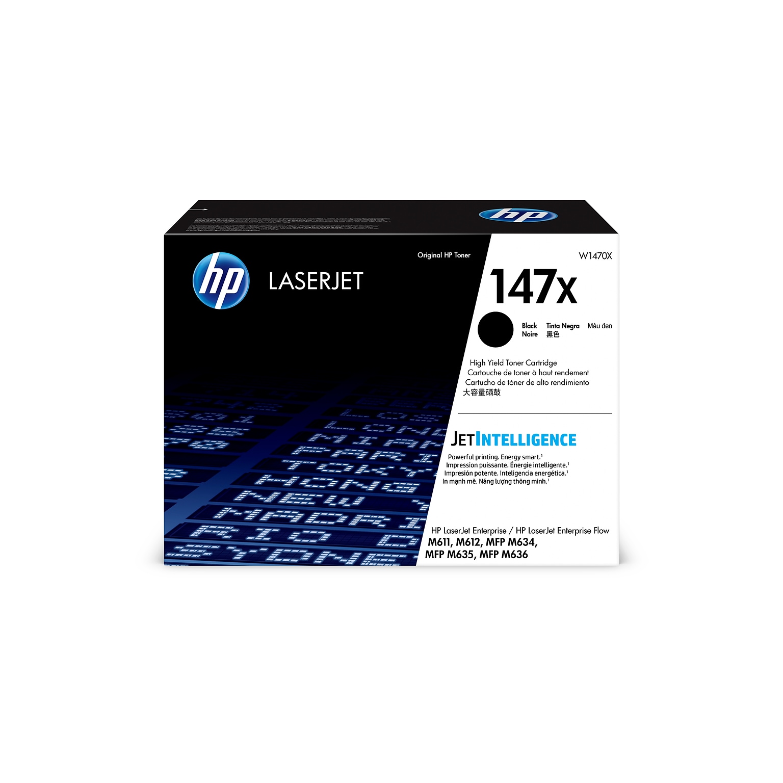 HP 147X Black High Yield Toner Cartridge  (W1470X)