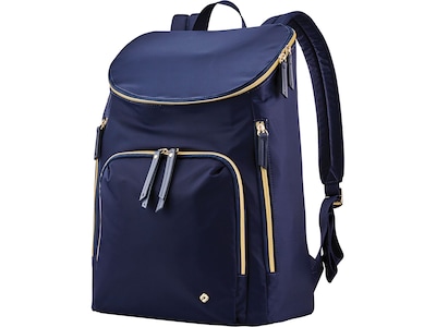 Samsonite Mobile Solution Deluxe Laptop Backpack, Navy Blue Nylon (128172-1598)