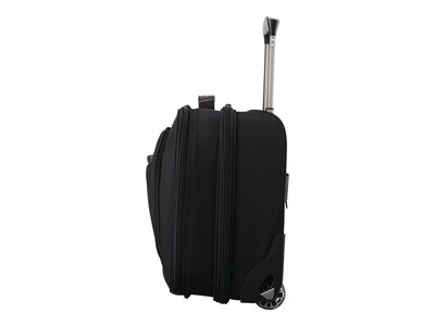 United States Luggage B1004 Classic Rolling Laptop Case 15.6 in. Black