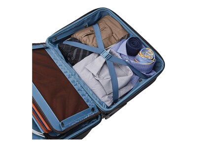Samsonite Pro Mobile Office Laptop Upright Rolling Briefcase, Black Nylon (126363-1041)