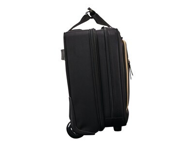 Samsonite Mobile Office Laptop Upright Rolling Briefacase, Black Nylon (128166-1041)