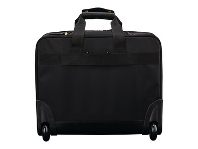 Samsonite Mobile Office Laptop Upright Rolling Briefacase, Black Nylon (128166-1041)