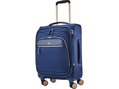 Samsonite Mobile Solution Nylon 4-Wheel Spinner Luggage, Navy Blue (128168-1598)
