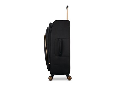 Samsonite Nylon 4-Wheel Spinner Luggage, Black (128169-1041)