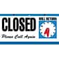 Cosco® Open/Closed Outdoor Sign, 11.6"L x 6"H, Multicolor (098013)