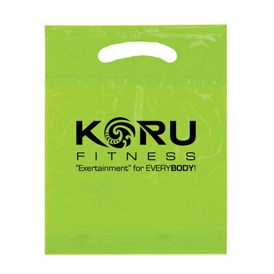Custom Oxo Reusable Die Cut Bag 9 x 12 x 2, (QL47641)