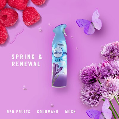 Febreze Odor-Fighting Air Freshener, Spring & Renewal Scent, 8.8 oz., 2/Pack (97805)