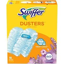 Swiffer Dusters Multi-Surface Blend Refills, Febreze Lavender Scent, Blue, 18/Box (99037)