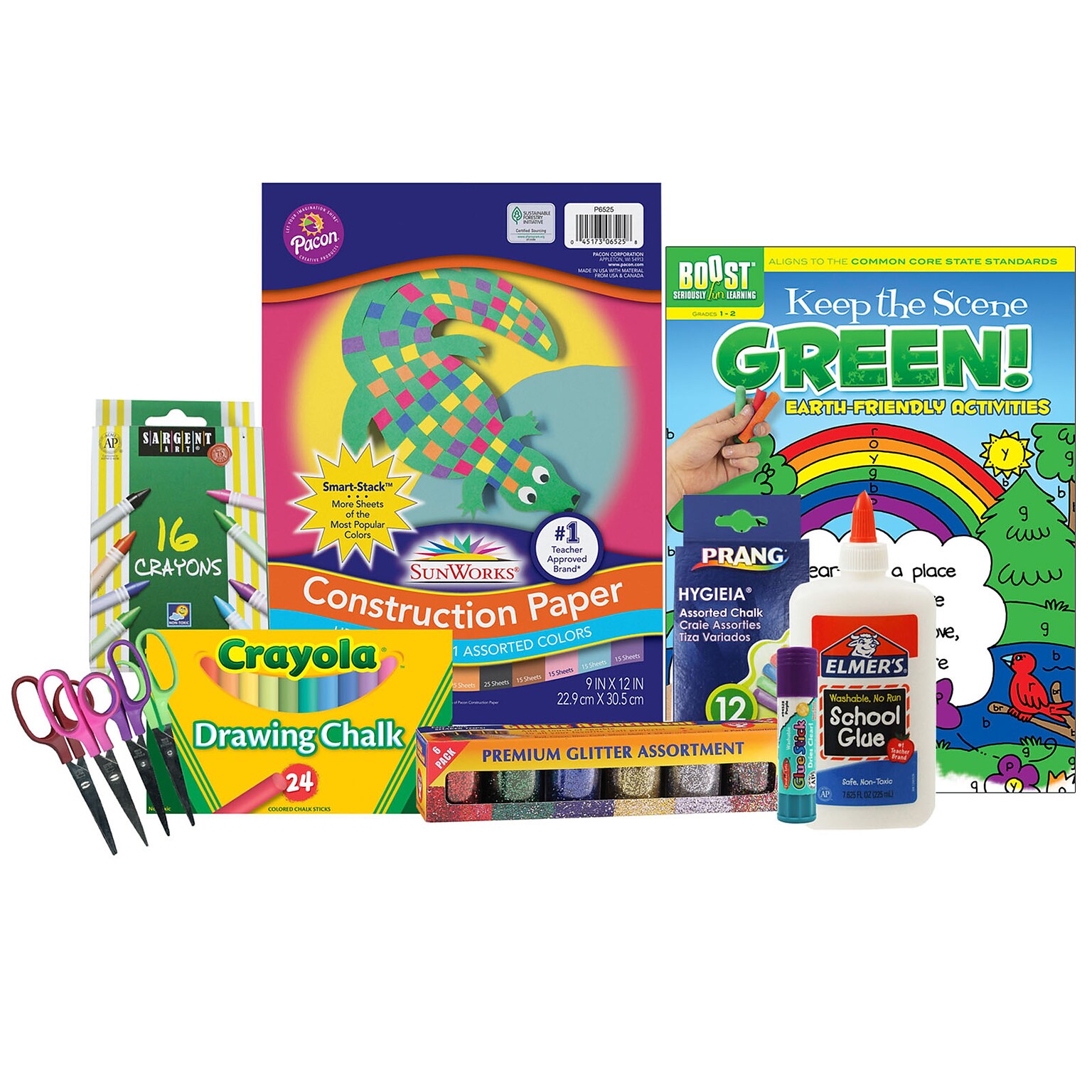 Multi-Brand Arts & Crafts Kit 8, Grades PK-2 (EDRAC20KIT8)