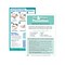 ComplyRight Illness Prevention Poster Set, Teal/White (N3100)