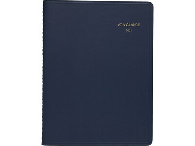 January Start AT-A-GLANCE 8.88 x 11 Planner, Blue (70-260-20-21)