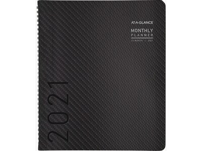 2021 AT-A-GLANCE 9 x 11 Planner, Charcoal (70-260X-45-21)