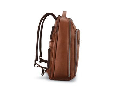 Samsonite Classic Laptop Backpack, Cognac Leather (126037-1221)