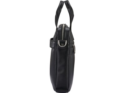 Samsonite Classic Laptop Briefcase, Black Leather (126038-1041)