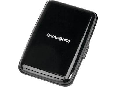 Samsonite Aluminum RFID Wallet, Black, 4.24 (89057-1041)