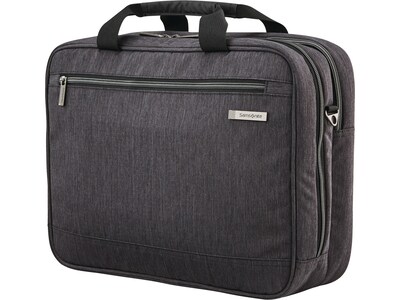 Samsonite Modern Utility Polyester Laptop Briefcase, Charcoal (126442-5794)