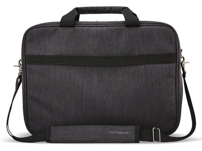 Samsonite Modern Utility Polyester Laptop Briefcase, Charcoal (126442-5794)