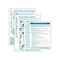 ComplyRight COVID-19 Employee Preparedness Poster Kit, English, Teal/White (N0090)