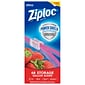 Ziploc Slider Storage Bags, Gallon, 68/Carton (316489)