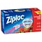 Ziploc Slider Storage Bags, Quart, 76/Carton (316490)