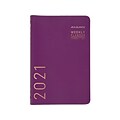 2021 AT-A-GLANCE 5.5 x 8.5 Planner, Contemporary, Purple (70-108X-59-21)