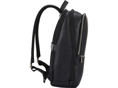 Samsonite Classic Laptop Backpack, Black Leather (126036-1041)