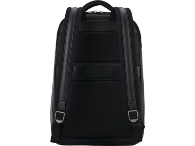 Samsonite Classic Laptop Backpack, Black Leather (126037-1041)
