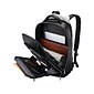 Samsonite Classic Laptop Backpack, Black Leather (126037-1041)