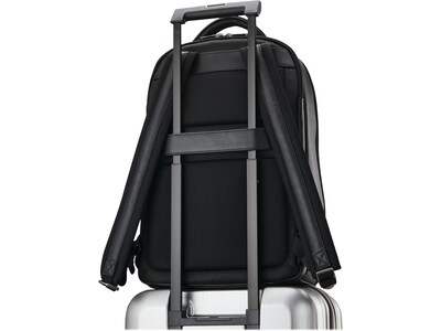 Samsonite Classic Laptop Backpack, Black Leather (126037-1041)