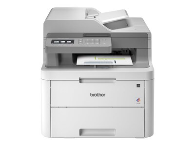 Brother MFC-L3710CW Refurbished Compact Digital Color All-in-One Printer Providing Laser Quality Results with Wireless
