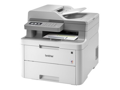 Brother MFC-L3710CW Refurbished Compact Digital Color All-in-One Printer Providing Laser Quality Results with Wireless