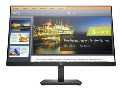 HP P224 5QG34A8#ABA 21.5 LED Monitor, Black