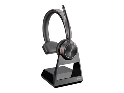 Poly Savi 7210 Office Wireless Mono Headset, Over-the-Head, Black (7W6D4AA#ABA)