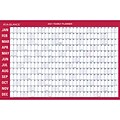 2021 AT-A-GLANCE 24 x 36 Wall Calendar, White/Red/Blue (PM28-28-21)