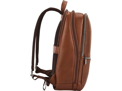 Samsonite Classic Leather Toploader - Cognac