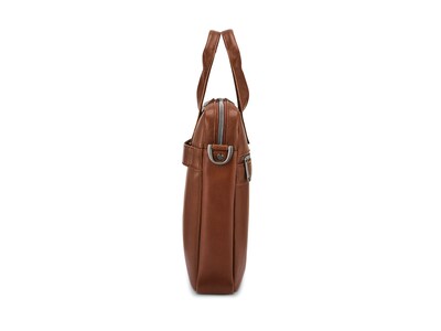Samsonite Leather Briefcase, Laptop Compatible, Cognac (126038-1221)