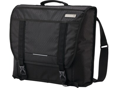 Samsonite Carrier Polyester Business Messenger Bag, Black (126271-1041)