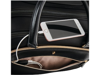 Samsonite Mobile Solution Laptop Rolling Briefcase, Black Nylon (128167-1041)