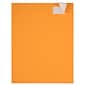JAM Paper Laser/Inkjet Address Labels, 1" x 2 5/8", Neon Orange, 30 Labels/Sheet, 4 Sheets/Pack (35432814)