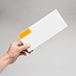 JAM Paper Laser/Inkjet Address Labels, 1" x 2 5/8", Neon Orange, 30 Labels/Sheet, 4 Sheets/Pack (35432814)