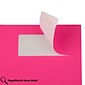 JAM Paper Laser/Inkjet Address Labels, 1 x 2 5/8, Neon Pink, 30 Labels/Sheet, 4 Sheets/Pack (354328011)