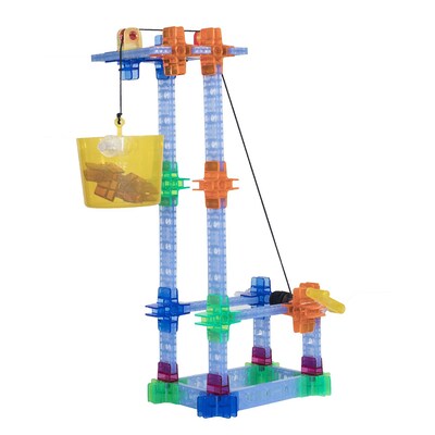 Brackitz Pulleys Building Toy Set, 77 Pieces (BKZBZ82213)